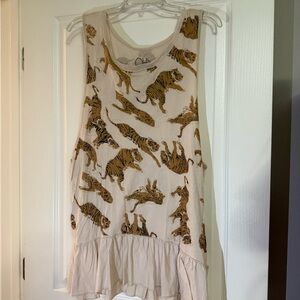 Chaser FP Tiger Print Sleeveless Top